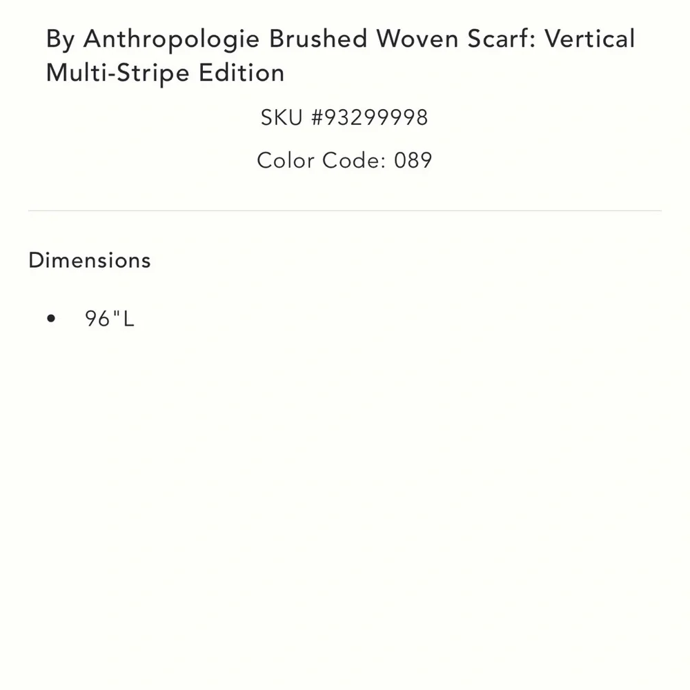 Anthropologie Pink and Brown Scarf - Picture 4 of 4